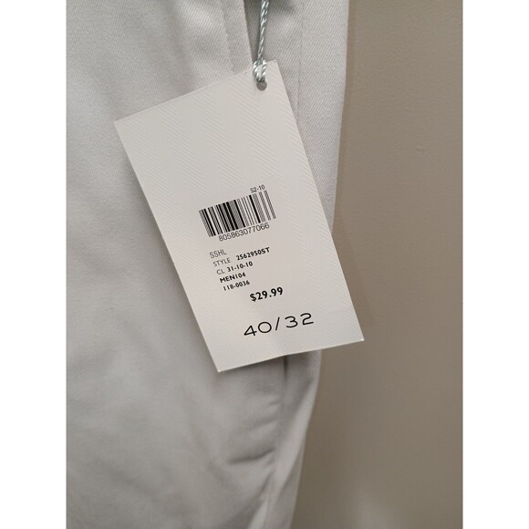 RGM Light Khaki Casual Pants Mens 40x32 Pleatetd Front Cuffed Hem NWT - Picture 7 of 12